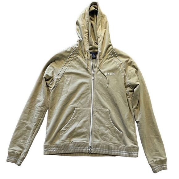 Y2K BCBGMaxazria Tan Tracksuit in Old English Lettering Set Size M - Picture 2 of 10